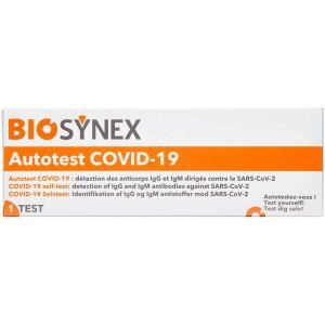 Biosynex Autotest Covid-19 Hjemmetest, 1 stk (Udløb: 21/05/2023)
